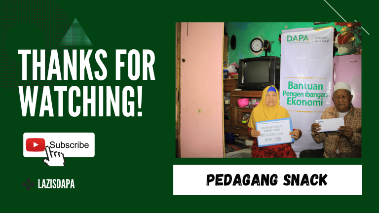 Bapa Nudin Pedagang Snack